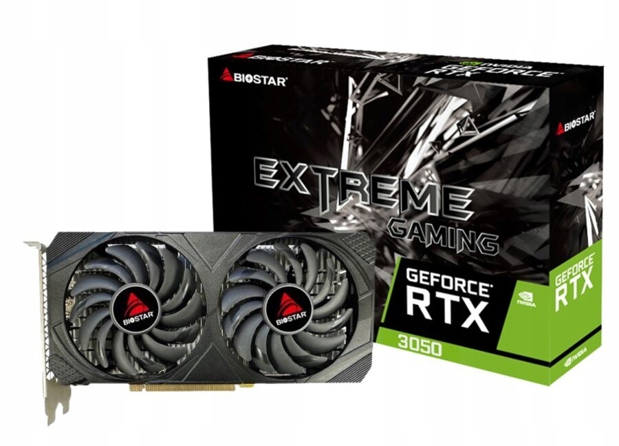 Grafická karta Biostar RTX 3050 6GB